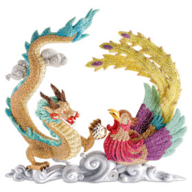 Crystal Myriad Dragon and Phoenix