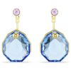 Gema Earring Jackets Blue, Gold-Tone Plated