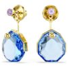 Gema Earring Jackets Blue, Gold-Tone Plated