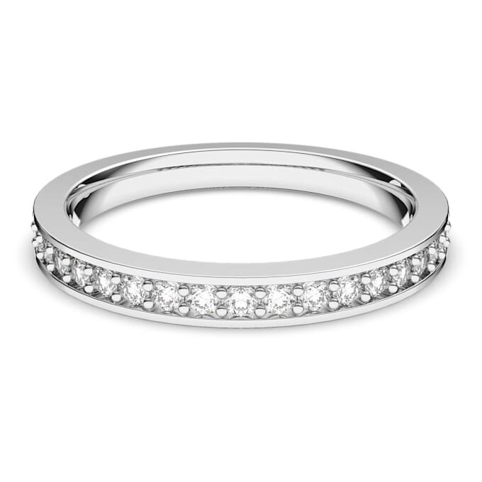Matrix Ring White, Rhodium Plated Matrix Ring White, Rhodium Plated