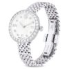 Matrix Tennis 7-Link Watch Swiss Made, Metal Bracelet, Silver Tone, Stainless Steel