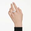 Sublima Ring White, Rhodium Plated Sublima Ring White, Rhodium Plated