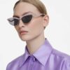 Sunglasses Cat-Eye Shape, Purple Sunglasses Cat-Eye Shape, Purple